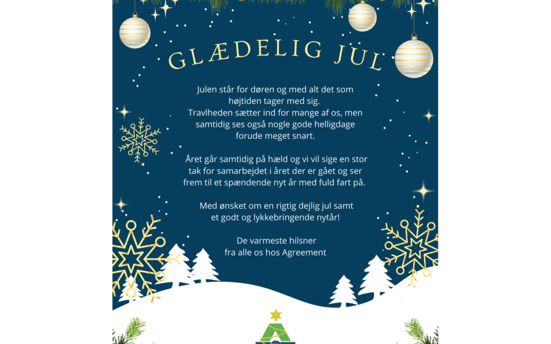 Glædelig jul fra Agreement Consulting
