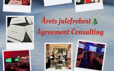 Årets julefrokost netop afholdt i Agreement Consulting
