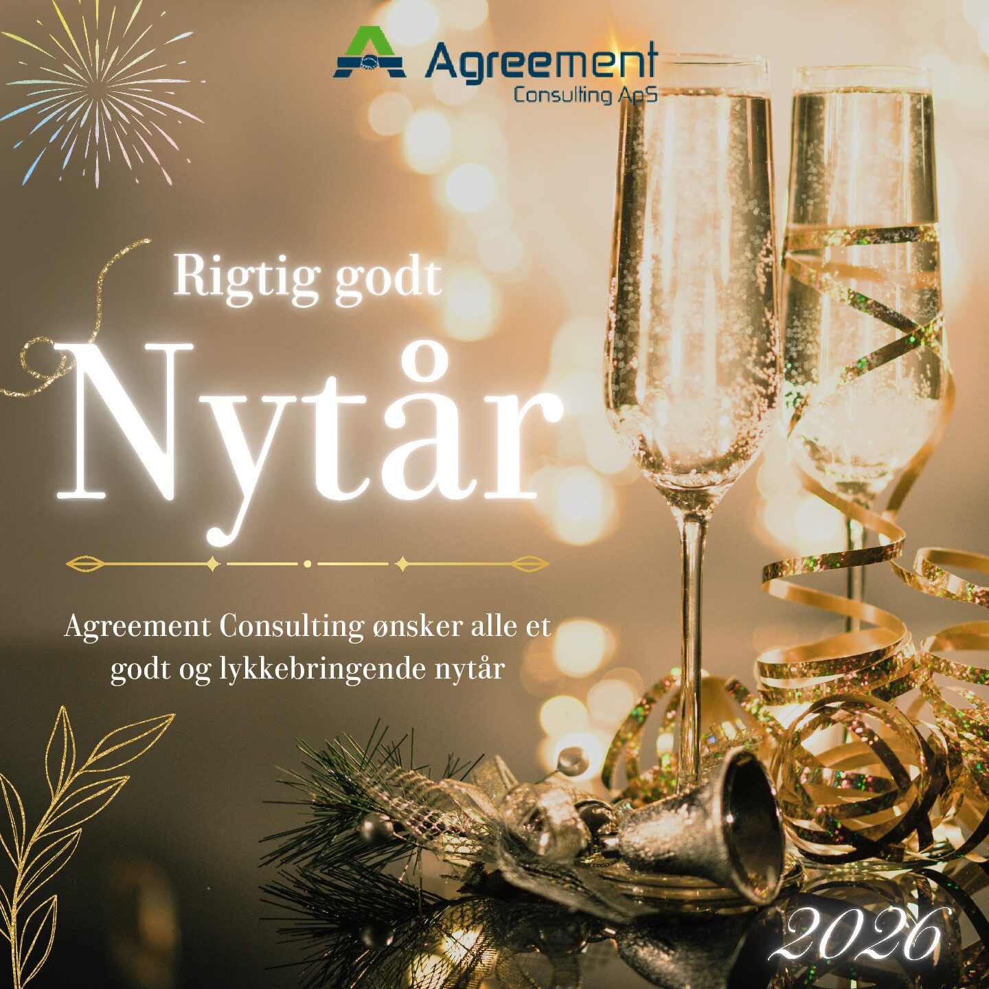 Rigtig godt og lykkebringende nytår 2026