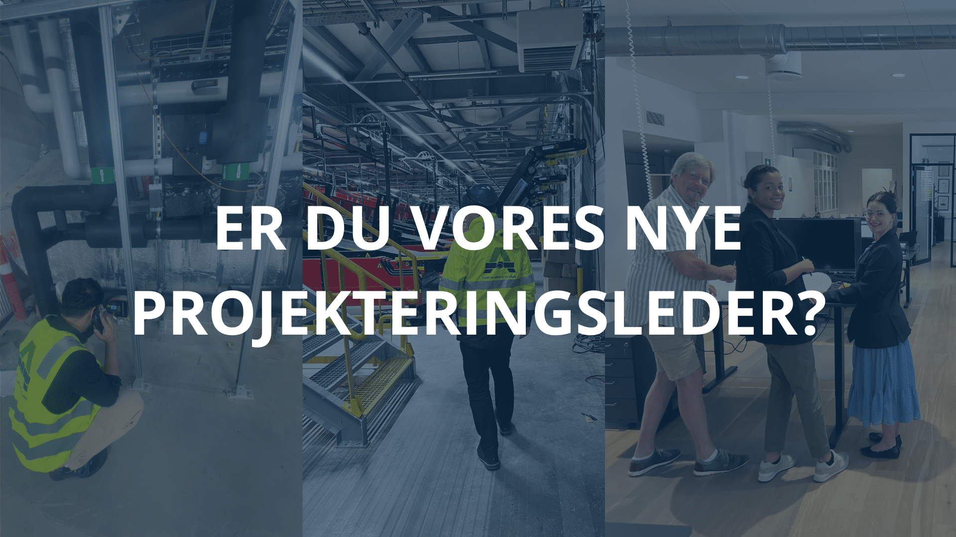 Ledig stilling - Projekteringsleder